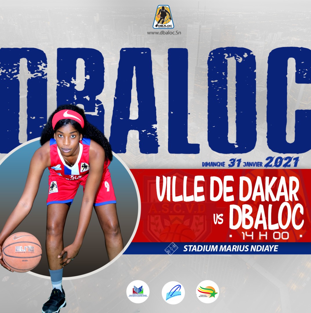 #DbalocFam 4ème journée NF1: Ville de Dakar vs Dbaloc ce dimanche à 14h00