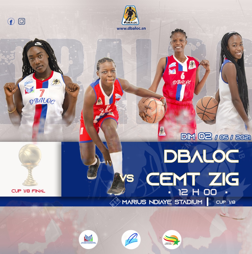 #DbalocFam Dbaloc retrouve encore CEMT mais en Coupe du Sénégal (Dames)