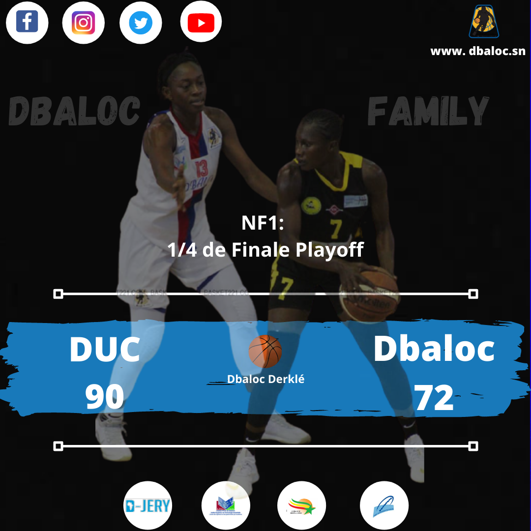 #DbalocFam 1/4 finale Playoff: Duc remporte la manche aller