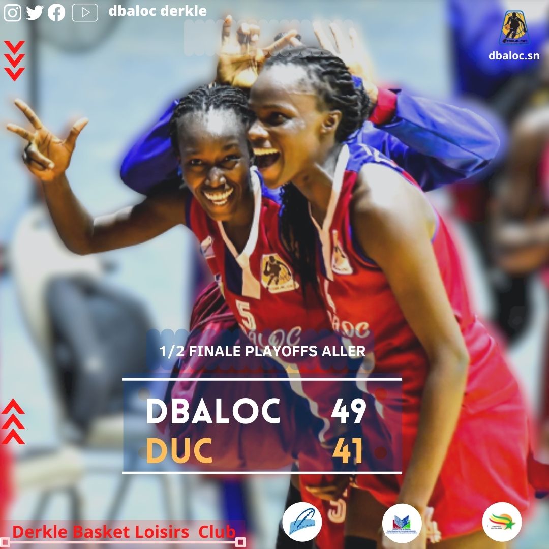#Dbalocfam 1/2 finale aller des Playoffs:  Belle victoire de nos filles !